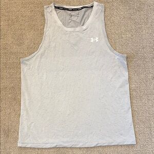 Under Armour Men's Light Gray Tank Top